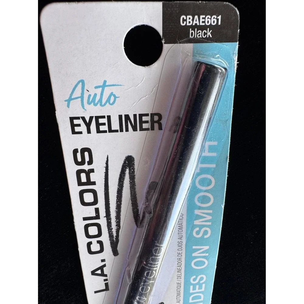 LA COLORS Auto Eyeliner Black CBAE661 Retractable EyePencil Makeup Artist Smooth